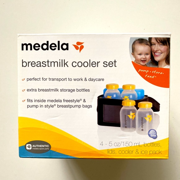 Medela Other Medela Breastmilk Cooler Set Cooler Bottles Lids Ice